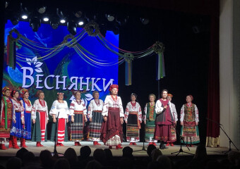 Пісенно-танцювальний ансамбль «Полтава» презентував мистецьку програму обрядових творів весняного циклу