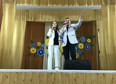 Святковий вечір у будиноку культури (с. Нехвороща)