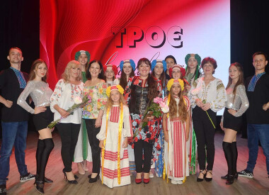 «Троє у вишиванках». Світ емоцій та духовності через музику, слово та танець.