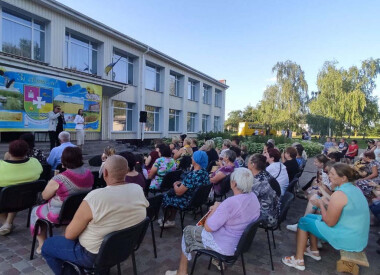У Білоцерківці відбувся концерт заслуженого артиста України Миколи Гармаша