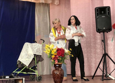 «Тріо у вишиванках» (с. Попове Білоцерківської ОТГ)