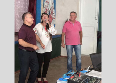 «Тріо у вишиванках» (с. Попове Білоцерківської ОТГ)