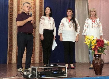 «Тріо у вишиванках» (с. Попове Білоцерківської ОТГ)