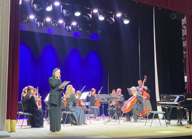 Разом із камерним оркестром виступив соліст Національної філармонії України Максим Шадько