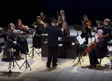 MOZART: у співпраці з камерним оркестром імені Д. Ахшарумова виступили солістки Національної філармонії України