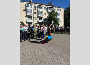 Взяли участь в урочистостях з нагоди Дня Конституції України