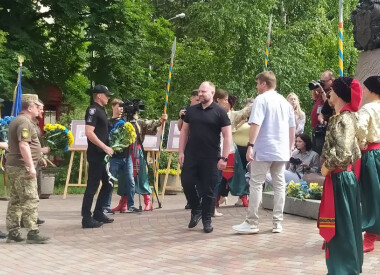 Артисти Полтавської обласної філармонії взяли участь у відзначенні 28-ї річниці ухвалення Конституції України