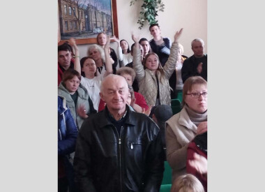 Пісенний дарунок для ВПО та працівників і вихованців Полтавського ліцею імені А.С. Макаренко