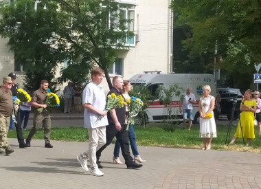 Артисти Полтавської обласної філармонії взяли участь у відзначенні 28-ї річниці ухвалення Конституції України