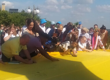 Урочиста церемонія зустрічі полтавських олімпійців та проводів паралімпійців