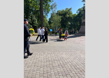 Взяли участь в урочистостях з нагоди Дня Конституції України