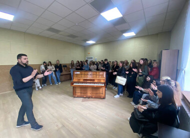 «Open space. Один день у філармонії» – із Полтавським фаховим кооперативним коледжем