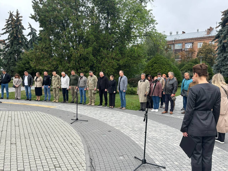 У Полтаві відкрили пам'ятну дошку 152-ї окремої єгерської бригади імені Симона Петлюри