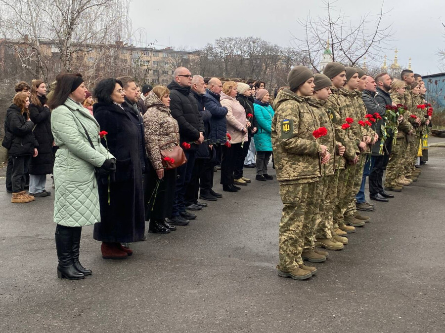 Полтавська обласна філармонія взяла участь в акції пошани Героїв Крут
