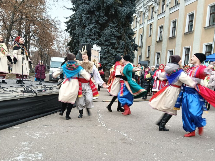 Взяли участь в обласному фестивалі вертепного дійства «Різдвяна феєрія»
